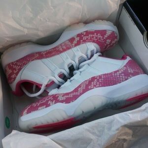 Jordan 11 snake skins
